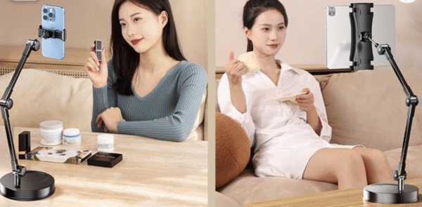 Adjustable Tablet & Phone Stand with 360° Rotation - Image 2